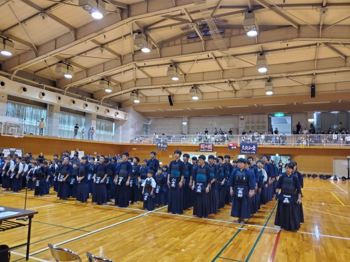 守山区の剣道大会です。