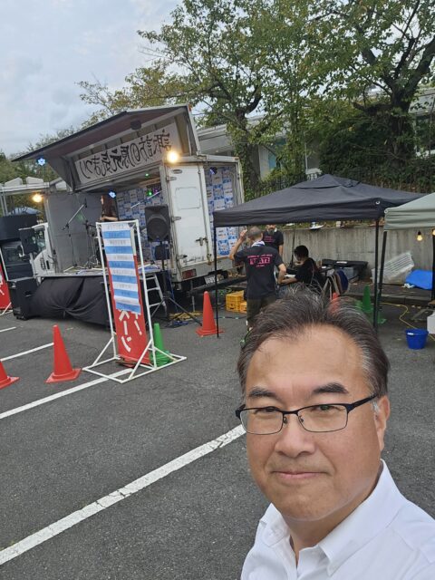 中志段味の国際学園でお祭りです。