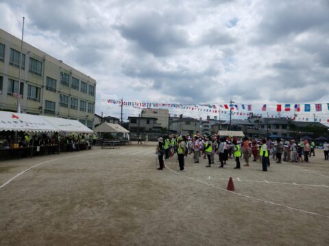 5類になって各学区のイベントが戻って来ました。