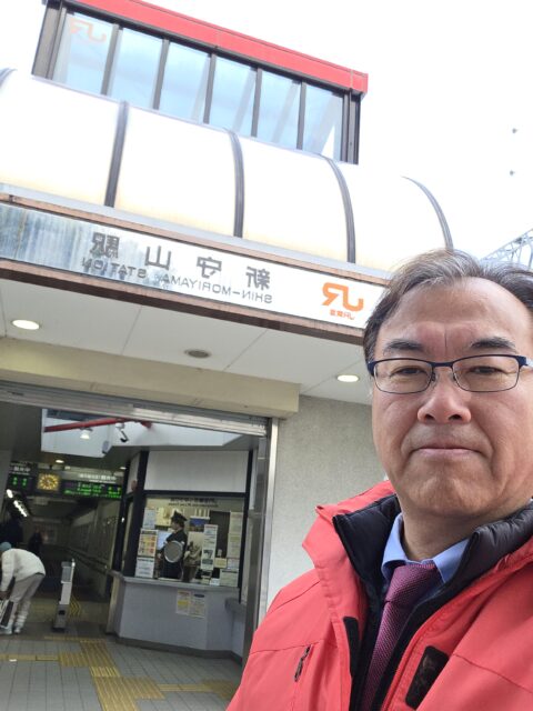 新守山駅にお邪魔しました。